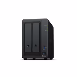 Synology DiskStation DS720+, NAS, Bureau, Intel® Celeron®, J4125, Noir