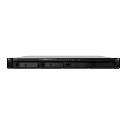 Synology RackStation RS820+, NAS, Rack (1 U), Intel Atom®, C3538, Noir, Gris