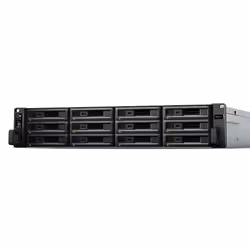 Synology RackStation RS3621XS+, Serveur de stockage, Rack (2 U), Intel® Xeon®, D-1541, Noir