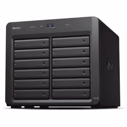 Synology DX1222, Boîtier disque dur/SSD, 2.5/3.5", SATA, Série ATA II, Série ATA III, Échange à chaud, Noir