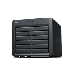 Synology DX1215II Boîtier de disques de stockage Boîtier disque dur/SSD Noir 2.5/3.5"