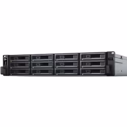 Synology RX1223RP, Boîtier disque dur/SSD, 2.5/3.5", SATA, Échange à chaud, Noir