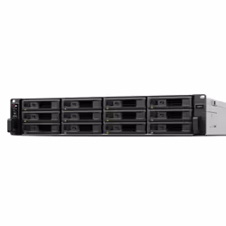 Synology SA SA3410, NAS, Rack (2 U), Intel® Xeon®, D-1541, Noir, Gris