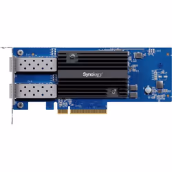 Synology E10G30-F2, PCIe, SFP+, Profil bas, PCIe 3.0, 10 Gbit/s, 0 - 40 °C
