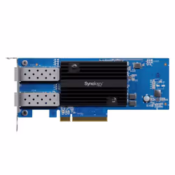 Synology E25G30-F2, Interne, Avec fil, PCI Express, Ethernet, 3125 Mbit/s, Bleu