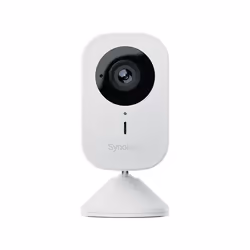 Synology CC400W, Caméra de sécurité IP, Intérieure et extérieure, Sans fil, Plafond/Mur/Bureau, Blanc, Cube