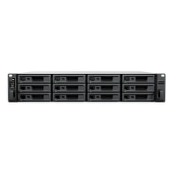 Synology RackStation RS2423RP+II NAS Rack (2 U) AMD Ryzen V1780B 8 Go DDR4 0 To DiskStation Manager Noir