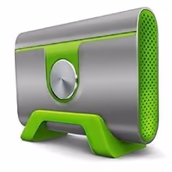 Jou Jye Computer VENUSRU, 3.5", IDE/ATA, Vert, Argent