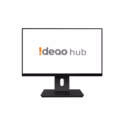 Ideao Hub, 61 cm (24"), 2560 x 1440 pixels, Quad HD, 14 ms, Noir