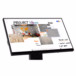 Ideao Hub écran plat de PC 24" Quad HD Écran tactile Noir