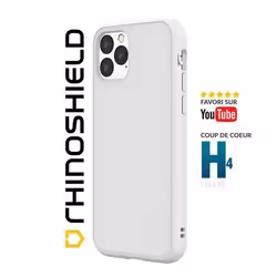 Coque - RHINOSHIELD - iPhone 13 Pro - Blanc - Rigide - Synthétique