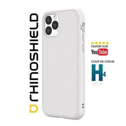 Coque - RHINOSHIELD - iPhone 13 Pro - Blanc - Rigide - Synthétique