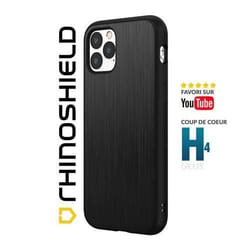 Coque et étui téléphone mobile - Rhinoshield - Solid Suit - iPhone 13 Pro - Métal Brossé - Rigide
