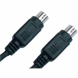 Jou Jye Computer A 1518, 5 m, S-Video (4-pin), S-Video (4-pin), Mâle, Mâle, Noir