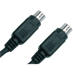 Jou Jye Computer A 1518 câble S-video 5 m S-Video (4-pin) Noir