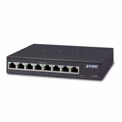 PLANET GSD-805, Non-géré, Gigabit Ethernet (10/100/1000), Full duplex, Grille de montage, Montage mural