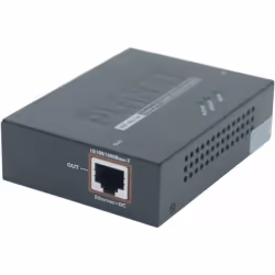 PLANET POE-E201, Émetteur et récepteur réseau, 100 m, 1000 Mbit/s, Cat5, Cat5e, Cat6, Complète, 10/100/1000Base-T(X)