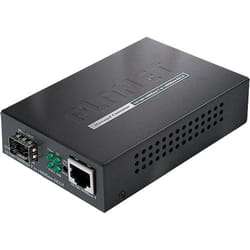 PLANET GT905A convertisseur de support réseau 2000 Mbit/s Noir