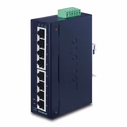PLANET IGS-801M, Géré, L2/L4, Gigabit Ethernet (10/100/1000), Grille de montage, 1U, Montage mural