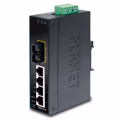 PLANET ISW-511T, Non-géré, L2, Fast Ethernet (10/100), Full duplex, Montage mural