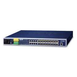 PLANET MGSW-24160F commutateur réseau Géré L2+ Gigabit Ethernet (10/100/1000) Connexion Ethernet, supportant l'alimentation via ce port (PoE) 1U Bleu