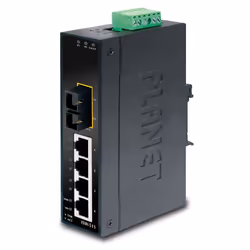 PLANET ISW-511, Non-géré, L2, Fast Ethernet (10/100), Full duplex, Montage mural