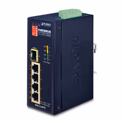 PLANET ISW-514PTF, Non-géré, Fast Ethernet (10/100), Full duplex, Connexion Ethernet, supportant l'alimentation via ce port ( ...