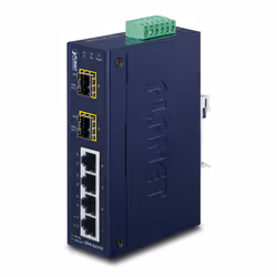 PLANET ISW-621TF, Non-géré, L2, Fast Ethernet (10/100), Full duplex, Montage mural