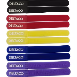 Deltaco CM03 serre-câbles Synthétique Multicolore