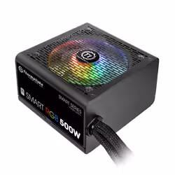 Thermaltake Smart RGB, 500 W, 230 V, 50 - 60 Hz, 5 A, Actif, 100 W