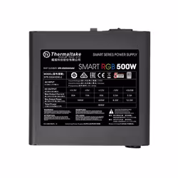 Thermaltake Smart RGB unité d'alimentation d'énergie 500 W 20+4 pin ATX ATX Noir - Vue supplémentaire 4