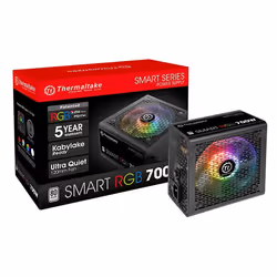 Thermaltake Smart RGB unité d'alimentation d'énergie 700 W 20+4 pin ATX ATX Noir - Vue supplémentaire 5