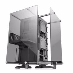 Thermaltake Core P90, Midi Tower, PC, Noir, Transparent, ATX, micro ATX, Mini-ITX, SPCC, Verre trempé, 18 cm