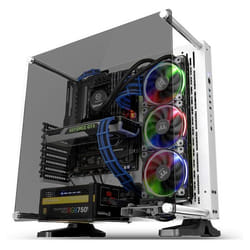 Thermaltake Core P3 TG Snow Midi Tower Transparent, Blanc