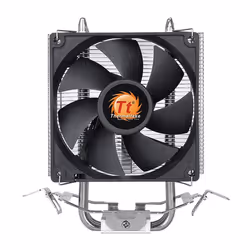 Thermaltake Contac 9 Processeur Refroidisseur 9,2 cm Aluminium, Noir