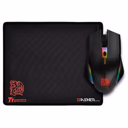 Thermaltake MO-TER-WDOTBK-01 souris USB Type-A 5000 DPI - Vue supplémentaire 4