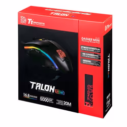 Thermaltake MO-TER-WDOTBK-01 souris USB Type-A 5000 DPI - Vue supplémentaire 8