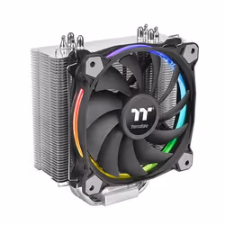 Thermaltake Riing Silent 12 RGB Sync Edition, Refroidisseur, 12 cm, 300 tr/min, 1500 tr/min, 22 dB, 53 cfm