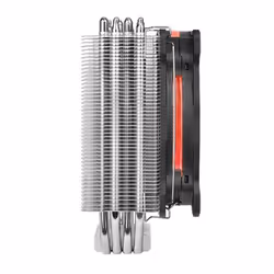 Thermaltake Riing Silent 12 RGB Sync Edition Processeur Refroidisseur 12 cm Noir, Métallique - Vue supplémentaire 4
