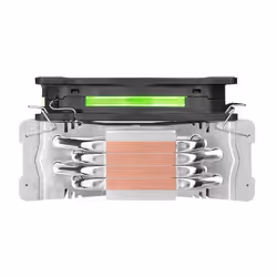 Thermaltake Riing Silent 12 RGB Sync Edition Processeur Refroidisseur 12 cm Noir, Métallique - Vue supplémentaire 6
