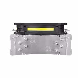 Thermaltake Riing Silent 12 RGB Sync Edition Processeur Refroidisseur 12 cm Noir, Métallique - Vue supplémentaire 7