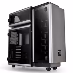 Thermaltake Level 20, Ultra Tower, PC, Aluminium, Noir, Gris, ATX, EATX, micro ATX, Mini-ITX, Aluminium, Verre trempé, Jouer