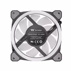Thermaltake Riing Trio 12 LED RGB Radiator Fan TT Premium Edition Boitier PC Ventilateur 12 cm Noir