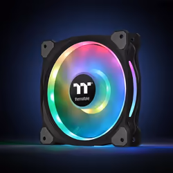 Thermaltake Riing Duo 12 RGB Premium Edition Boitier PC Ventilateur 12 cm Noir - Vue supplémentaire 8