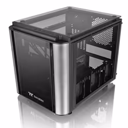 Thermaltake Level 20 VT Micro Tower Noir, Argent