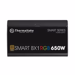 Thermaltake SMART BX1 RGB 650W PSU, 650 W, 100 - 240 V, 780 W, 50 - 60 Hz, 12 A, Actif