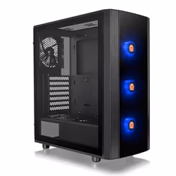 Thermaltake Versa J25 TG RGB Midi Tower Noir - Vue supplémentaire 4