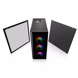 Thermaltake View 21 TG RGB Plus Midi Tower Noir