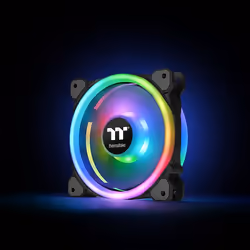 Thermaltake Riing Trio 14 RGB TT Premium Edition Processeur Ventilateur 14 cm Noir, Gris - Vue supplémentaire 4