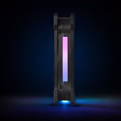 Thermaltake Riing Duo 14 LED RGB Premium Edition Boitier PC Ventilateur Noir - Vue supplémentaire 10